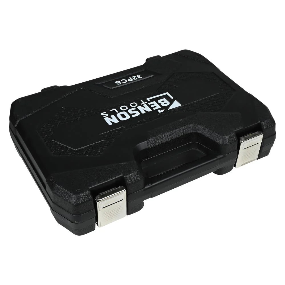 Gereedschapsset Doppenset 32-Delig Complete Gereedschapskoffer