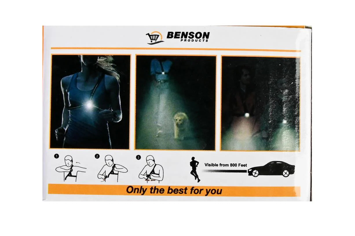 Hardloop Vest Loop Verlichting Veiligheidsvest Fiets COB LED Met Reflectoren Kopen Online