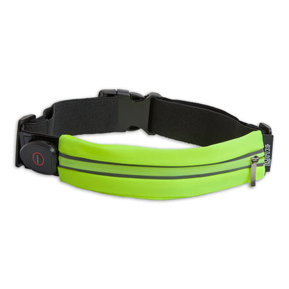 Heijastava juoksuvyö LED-valolla – USB-ladattava