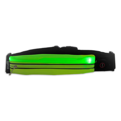 Heijastava juoksuvyö LED-valolla – USB-ladattava
