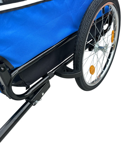 Pro Sport Lights Deluxe -koiran pyöräkärry – harmaa, enintään 30 kg