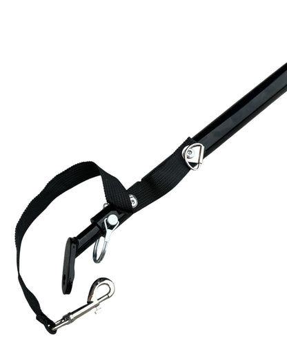 Premium-koiran pyöräkärry – sininen, taitettava, enintään 30 kg