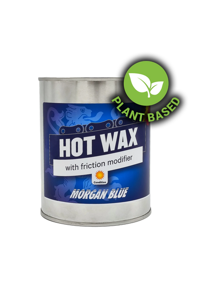 Morgan Blue Hot Wax -ketjuvaha Friction Modifier -lisäaineella – 625 g