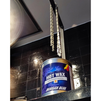 Morgan Blue Hot Wax -ketjuvaha Friction Modifier -lisäaineella – 625 g