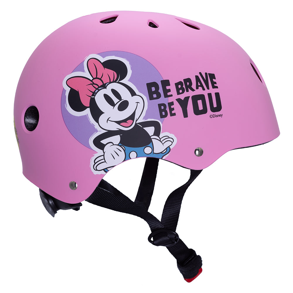 Kinder Fietshelm Meisjes Minnie Mouse 52-56 cm Kinderhelm Roze Disney KOPEN ONLINE