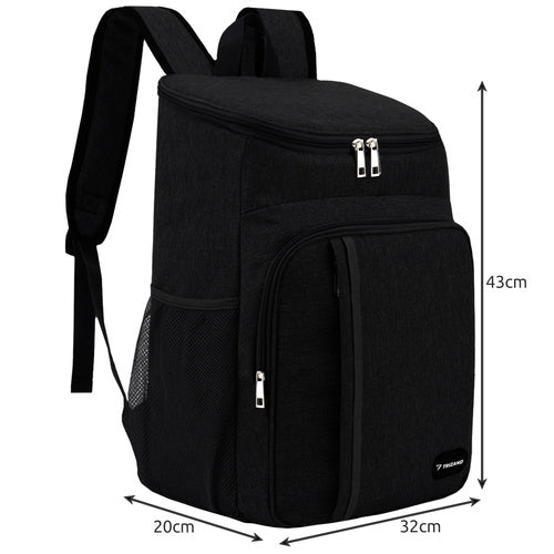Koeltas 26 L Cooler Geïsoleerde Koelrugzak Rugzak Waterdicht Zwart Kopen Online