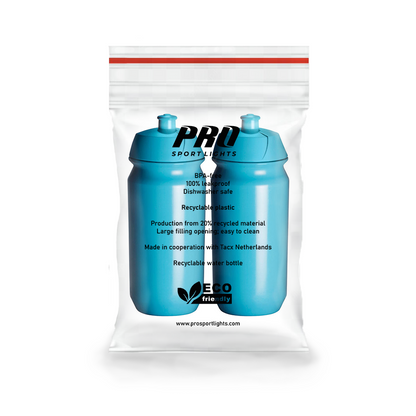2 Pro Sport Lights -juomapulloa 500 ml – vaaleansininen