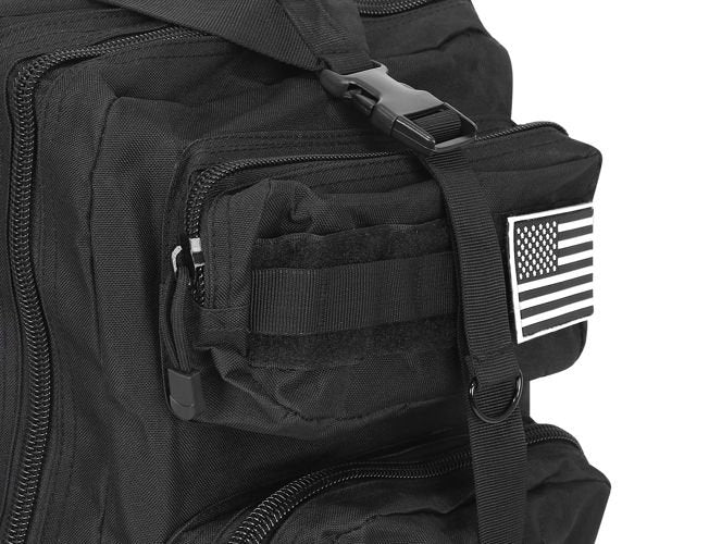 Militaire Rugzak Heren Dames 38 Liter Survival Tactische Rugtas - Zwart - Waterdicht Kopen Online