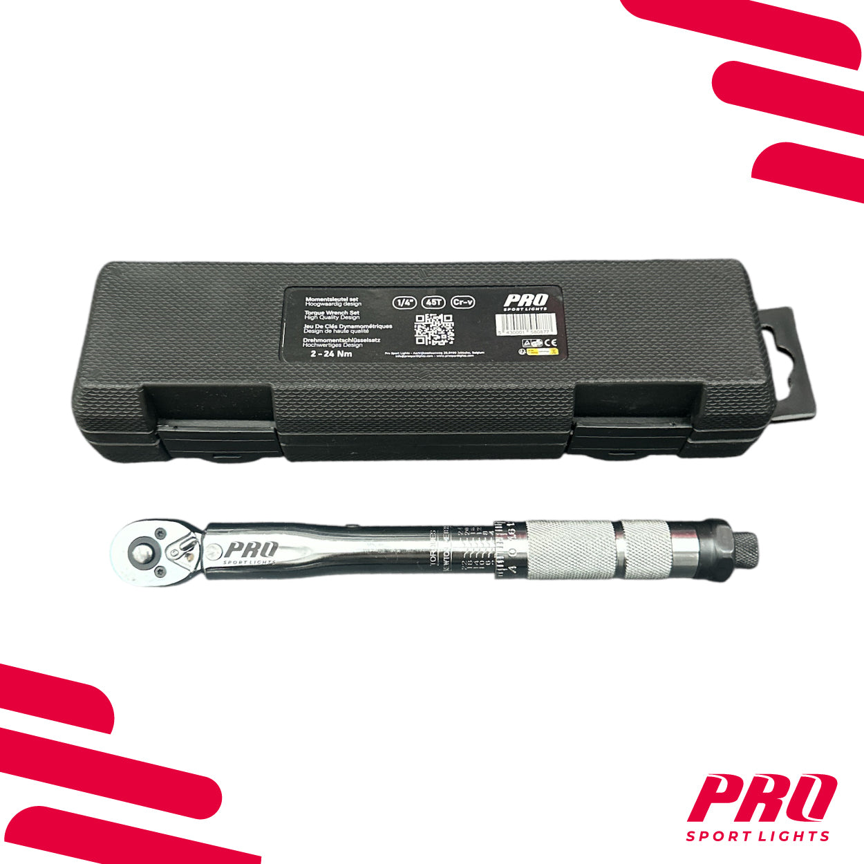 Momentsleutel  Fiets 1/4 Pro Sport Lights - 2/24NM Kopen online