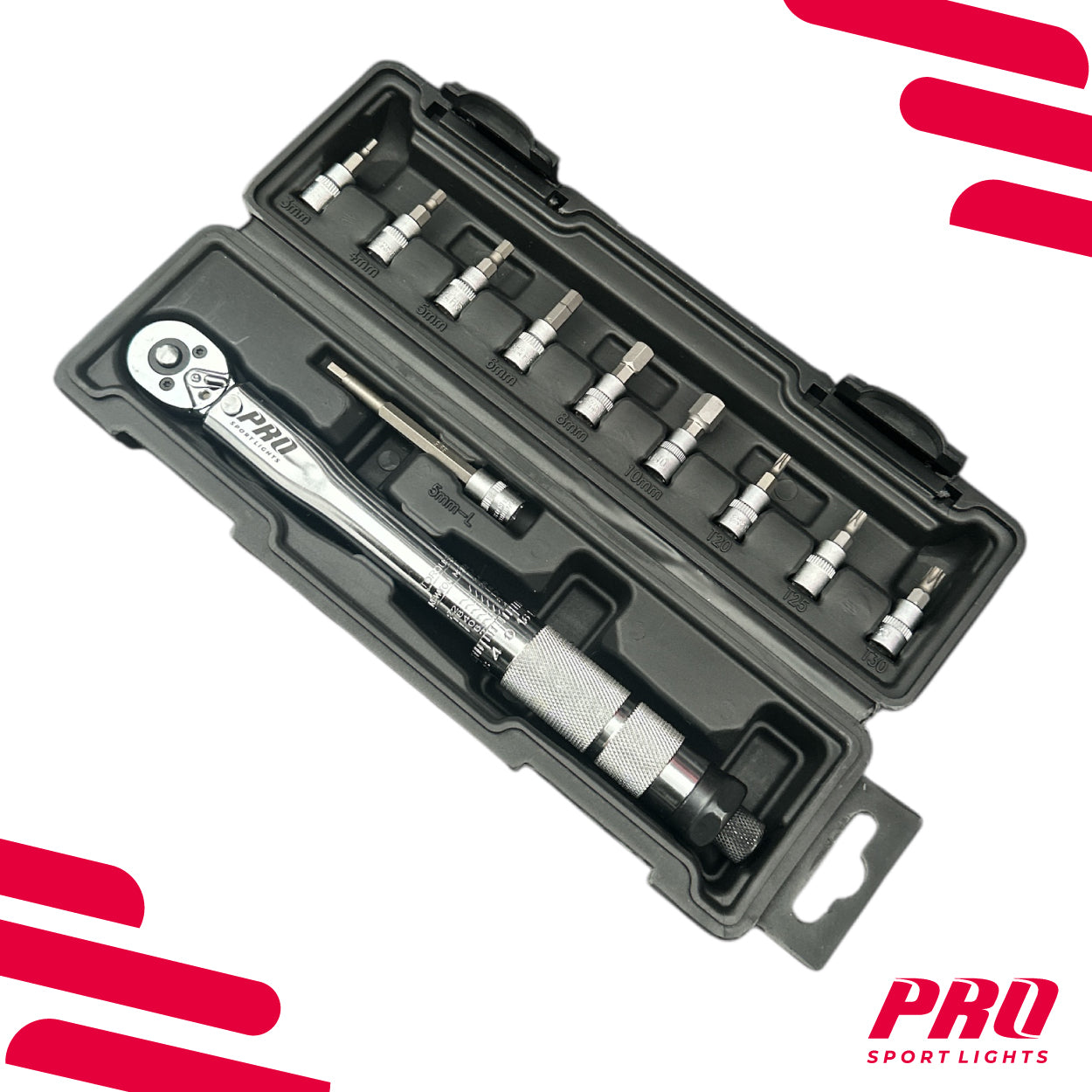 Momentsleutel  Fiets 1/4 Pro Sport Lights - 2/24NM Kopen online