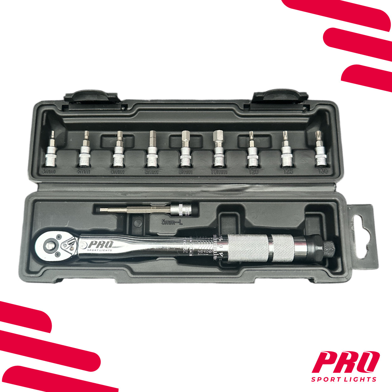 Momentsleutel  Fiets 1/4 Pro Sport Lights - 2/24NM Kopen online