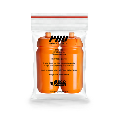 2 Pro Sport Lights -juomapulloa 500 ml – oranssi