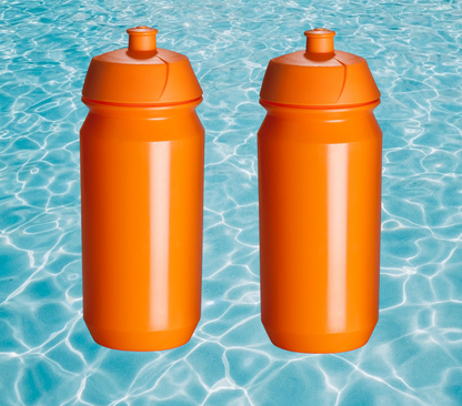 2 Pro Sport Lights -juomapulloa 500 ml – oranssi