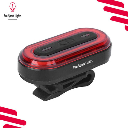 Pro Sport Lights punainen USB-ladattava takavalo 100 lm
