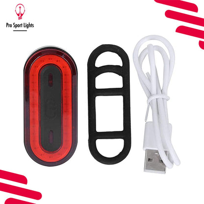 Pro Sport Lights punainen USB-ladattava takavalo 100 lm