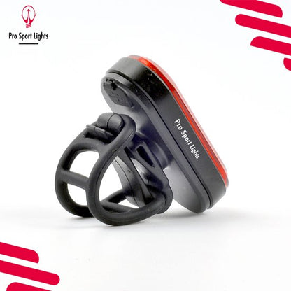 Pro Sport Lights punainen USB-ladattava takavalo 100 lm
