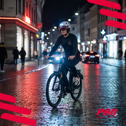 Speed Pedelec Helm Ice NTA 8776 – LED, 2 Vizieren & Oorwarmers Pro Sport Lights Bicycle Helmet Buy Online Visors Earmuffs