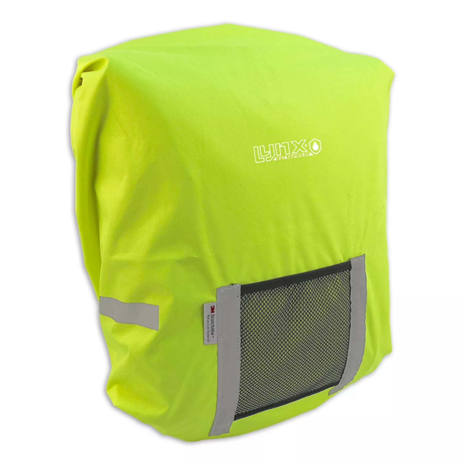 Regenhoes Rugzak Fietstas Waterdicht Fluo Geel Reflecterend kopen online