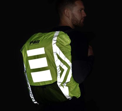 Regenhoes Rugzak Waterdicht Rugzakhoes Reflecterend 30-40 Liter Fluogeel Kopen Online