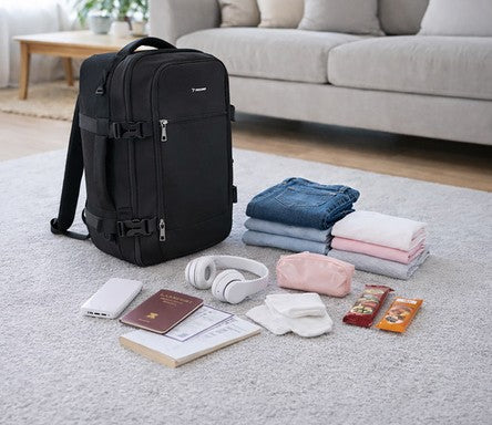 Backpack 20 Litre Travel Bag Shoulder Bag Black Unisex Outdoor Backpack