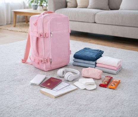 Rugzak 20 Liter Roze Handbagage Formaat Reistas & Fietsrugzak Kopen Online