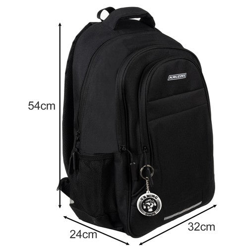 Rugzak 45 Liter Zwart Met Laptopvak Schooltas Laptoprugzak Unisex Kopen Online