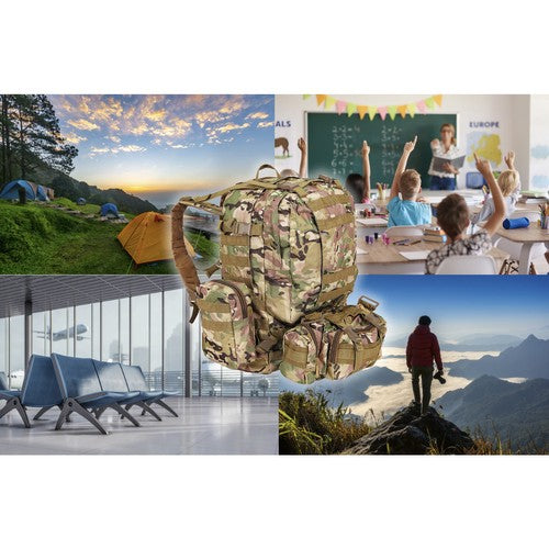 Rugzak Jacht Dames Heren 45 Liter Tactische Militaire Rugtas Camouflage Kopen Online