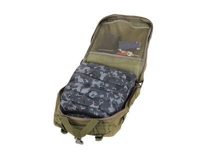 Taktinen XL-reppu – unisex, vedenpitävä, vihreä, 38 l