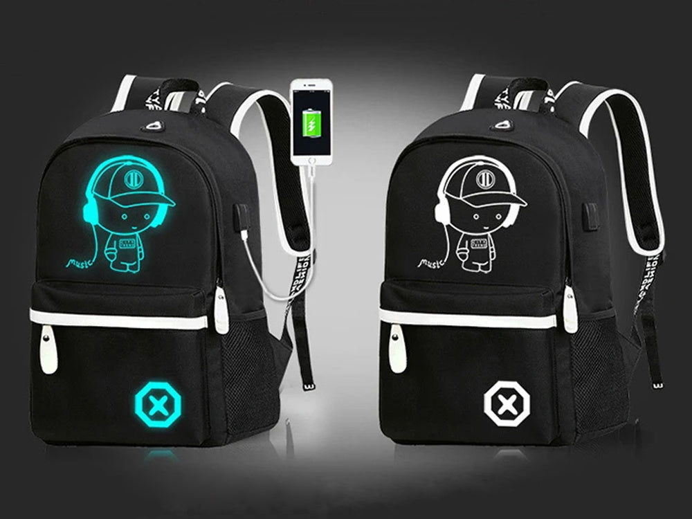 Rugzak Jongens Voor School of Sport Met LED 19 Liter Schoolrugzak - USB Oplaadpoort kopen online
