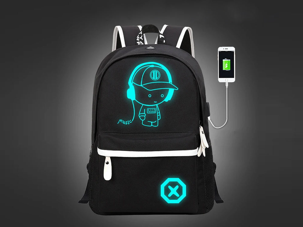Rugzak Jongens Voor School of Sport Met LED 19 Liter Schoolrugzak - USB Oplaadpoort kopen online