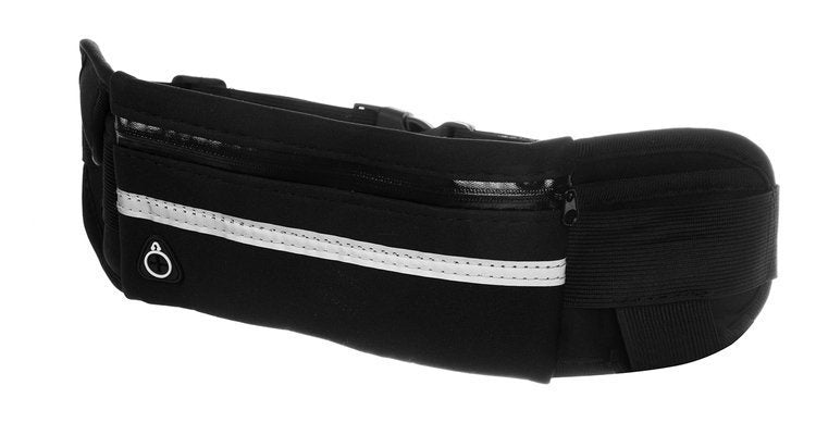 Running Belt Heuptas Sport Hardlopen, Wandelen & Fietsen Reflecterend Zwart Kopen Online