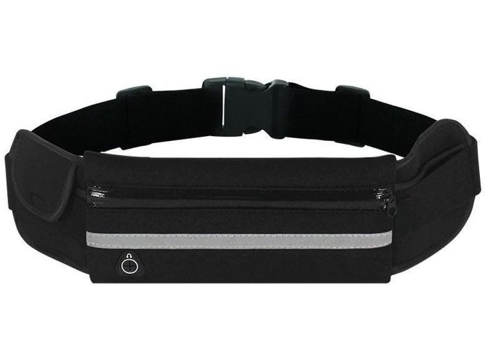 Running Belt Heuptas Sport Hardlopen, Wandelen & Fietsen Reflecterend Zwart Kopen Online