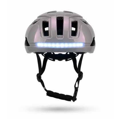 Signal Fietshelm Dames Heren Smart Helm met Verlichting en Richtingaanwijzers Fiets E-Step Kopen Online