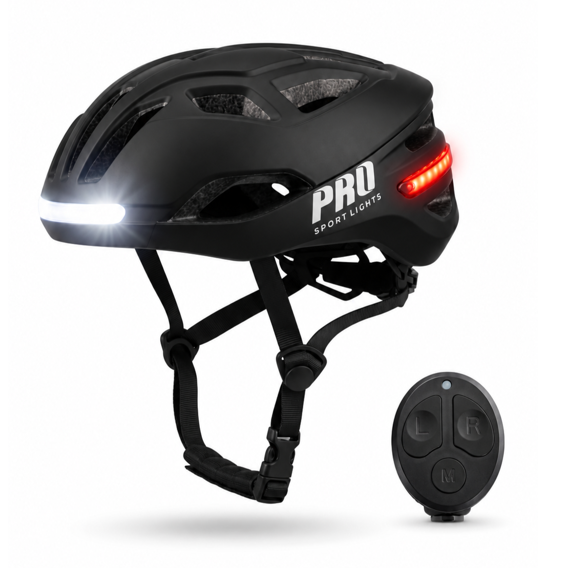 Signal Fietshelm Dames Heren Smart Helm met Verlichting en Richtingaanwijzers Fiets E-Step Kopen Online