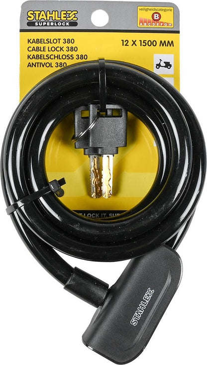 Stahlex 380 -vaijerilukko 12 × 1500 mm