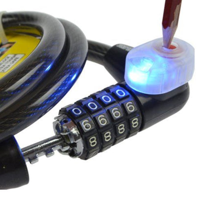 Stahlex 497 LED-numerovaijerilukko 12 × 1000 mm
