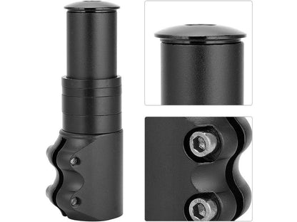 Ahead-ohjainputken jatke – 28,6 mm / 1 1/8 tuumaa, musta
