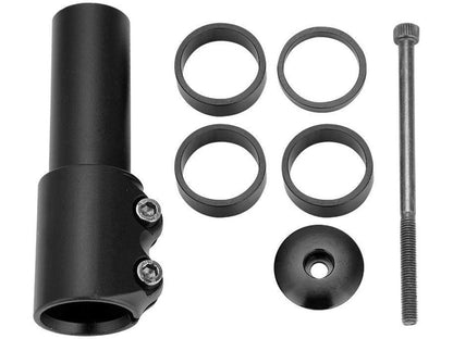 Ahead-ohjainputken jatke – 28,6 mm / 1 1/8 tuumaa, musta