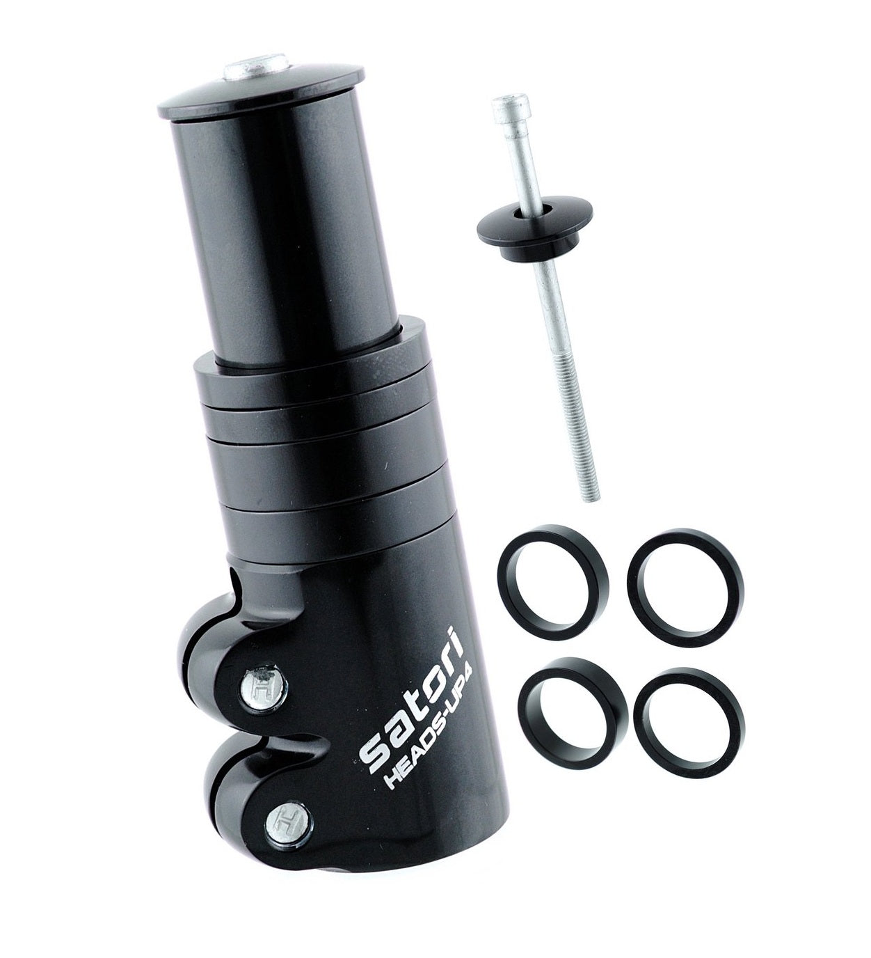 Stuurpenverlenger Satori 1-1/8 A-head Stuurpen Verhoger Zwart Kopen Online