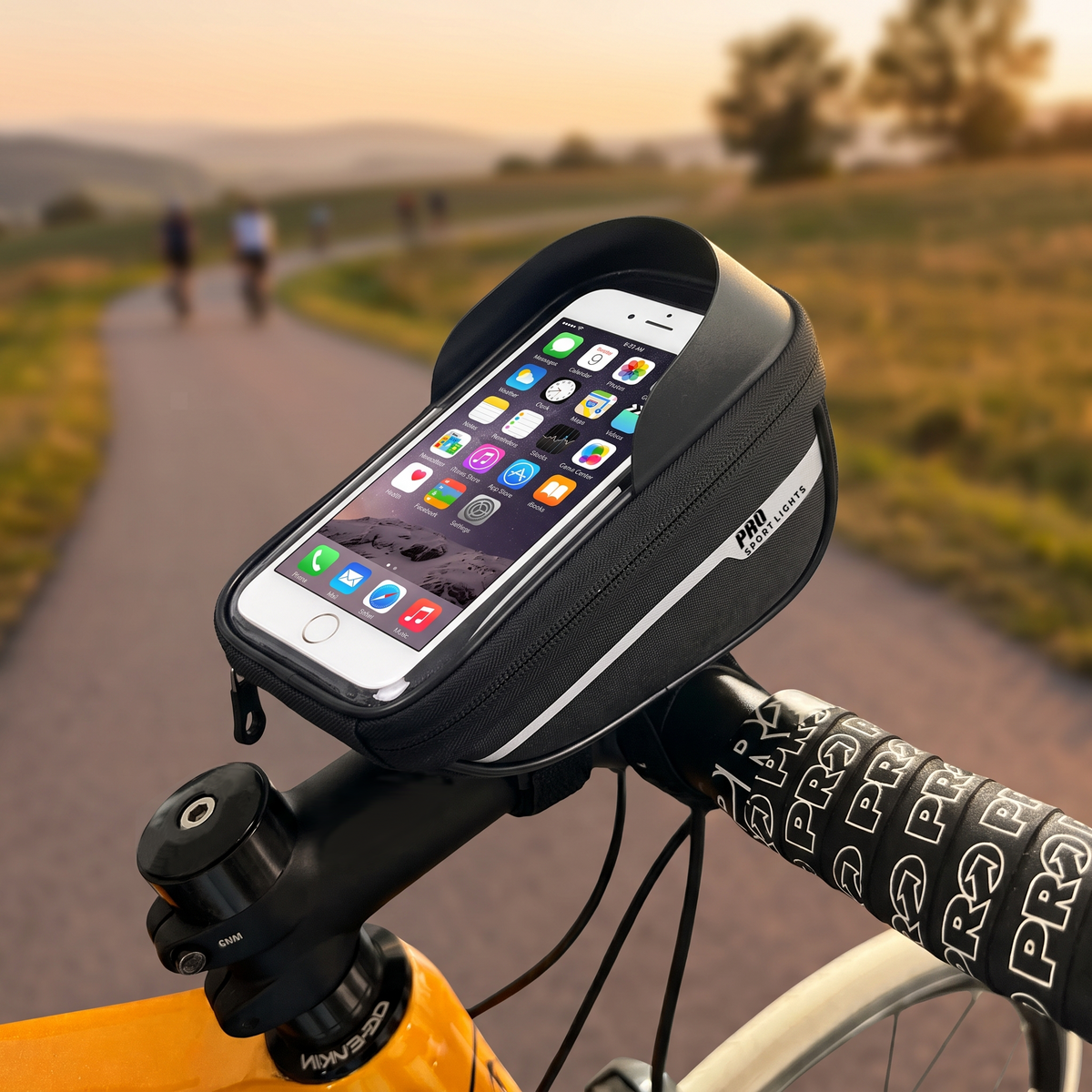 Stuurtas Fiets Afneembaar Fietstas Stuur met Telefoonhouder Waterafstotend Elektrische Fiets E-bike Kopen Online