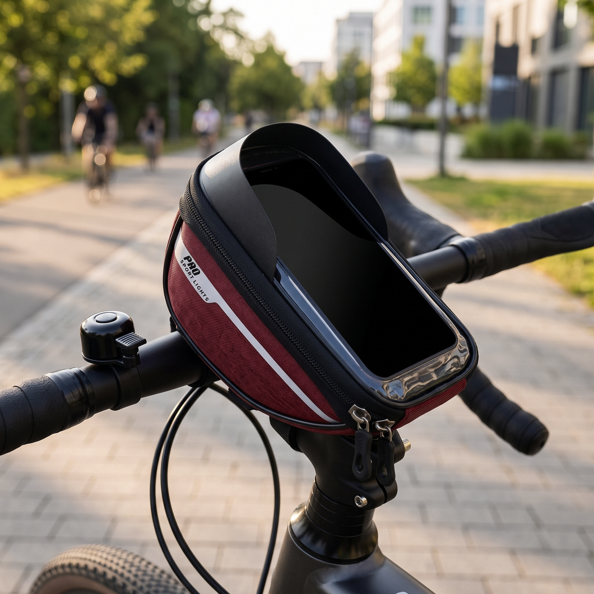 Stuurtas Fiets Afneembaar Fietstas Stuur met Telefoonhouder Waterafstotend Elektrische Fiets E-bike Kopen Online
