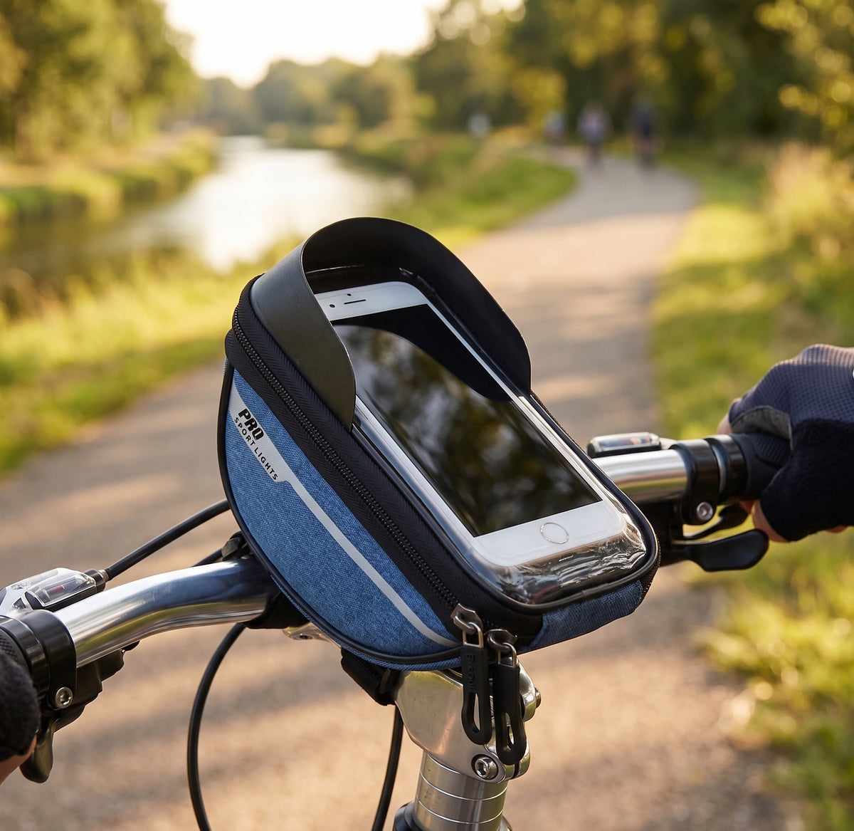 Stuurtas Fiets Afneembaar Fietstas Stuur met Telefoonhouder Waterafstotend Elektrische Fiets E-bike Kopen Online