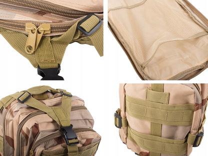Taktinen retkireppu 30 l – Camo