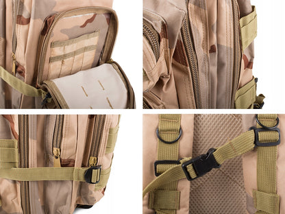 Taktinen retkireppu 30 l – Camo