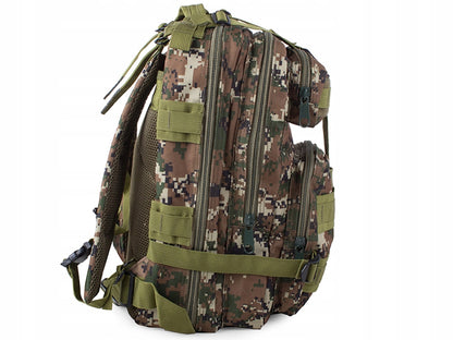 Taktinen retkireppu 30 l – Woodland Camo
