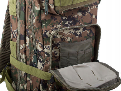 Taktinen retkireppu 30 l – Woodland Camo