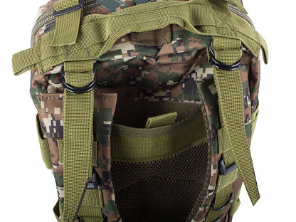 Taktinen retkireppu 30 l – Woodland Camo