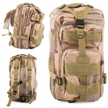 Taktinen retkireppu 30 l – Camo