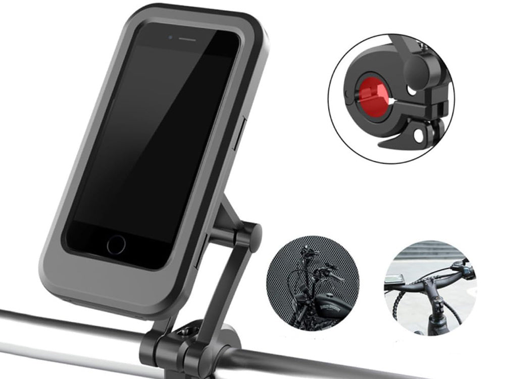 Telefoonhouder Fiets 360° Draaibaar Universeel Smartphone Houder Stuur Zwart Kopen Online