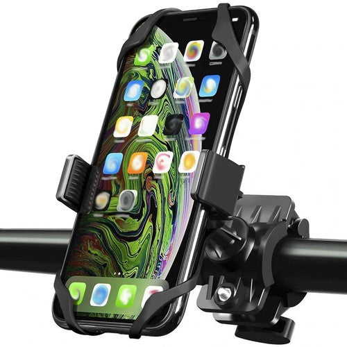 Telefoonhouder Fiets Waterdicht GSM Smartphone Mobiel Houder Fiets - Zwart - 360° kopen online